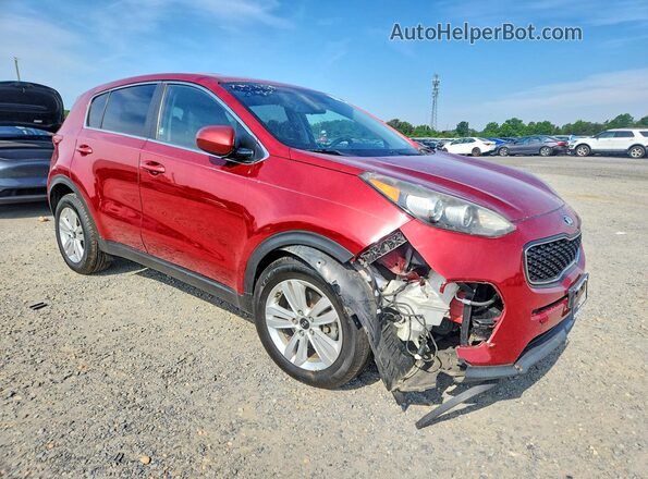 KNDPM3AC0H7298467 2017 KIA SPORTAGE Red Front right
