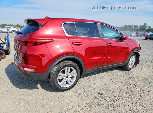 KNDPM3AC0H7298467 2017 KIA SPORTAGE Red Rear right