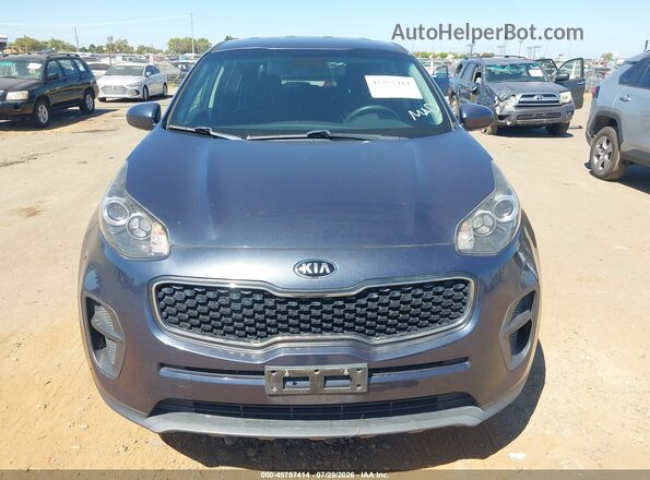 KNDPM3AC0J7329352 2018 KIA SPORTAGE Blue Դիմացի տեսք
