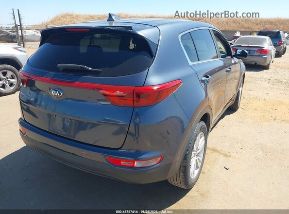 KNDPM3AC0J7329352 2018 KIA SPORTAGE Blue Հետևի աջ
