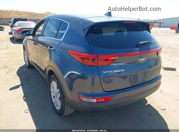 KNDPM3AC0J7329352 2018 KIA SPORTAGE Blue Հետևի ձախ
