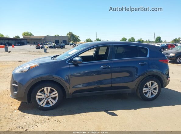 KNDPM3AC0J7329352 2018 KIA SPORTAGE Blue Սալոնի 360 աստիճան տեսք