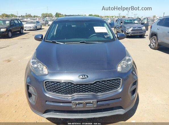 KNDPM3AC0J7329352 2018 KIA SPORTAGE Blue Սարքավորումների վահանակի տեսք