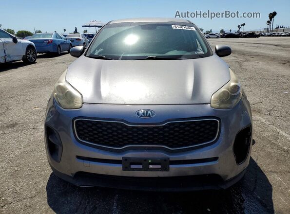 KNDPM3AC0J7338276 2018 KIA SPORTAGE Gray Դիմացի տեսք