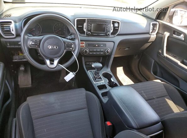 KNDPM3AC0J7338276 2018 KIA SPORTAGE Gray Առջևի վահանակի տեսք