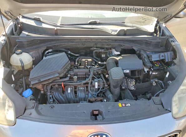 KNDPM3AC0J7338276 2018 KIA SPORTAGE Gray Սալոնի հետևի տեսք