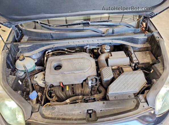 KNDPM3AC0J7425241 2018 KIA SPORTAGE Черный Вид подкапотного пространства