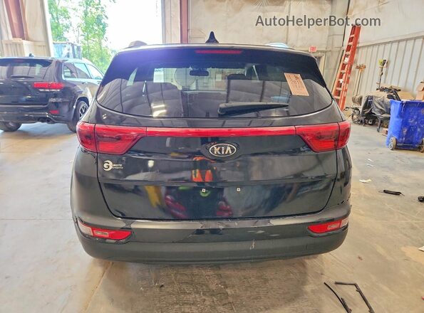 KNDPM3AC0J7425241 2018 KIA SPORTAGE Черный Вид сзади
