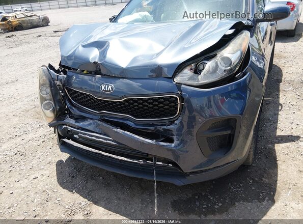 KNDPM3AC0J7490560 2018 KIA SPORTAGE Blue წინა ხედი