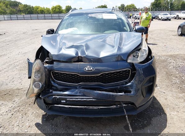 KNDPM3AC0J7490560 2018 KIA SPORTAGE Blue ხელსაწყოთა პანელის ხედი