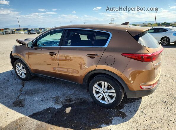 KNDPM3AC0K7514342 2019 KIA SPORTAGE Brown Հետևի ձախ