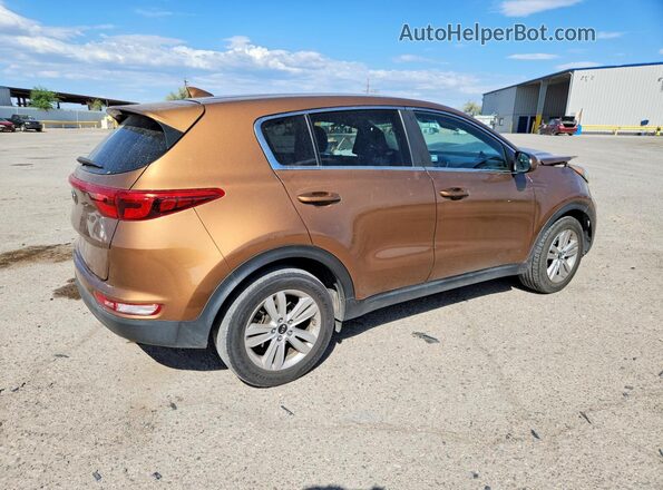 KNDPM3AC0K7514342 2019 KIA SPORTAGE Brown Հետևի աջ