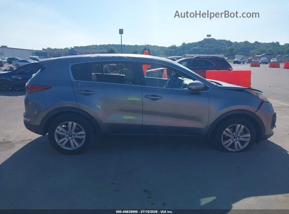 KNDPM3AC0K7518522 2019 KIA SPORTAGE Gray წინა პანელის ხედი