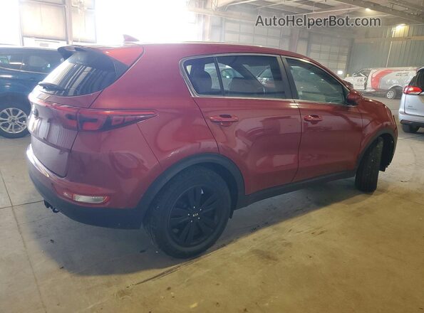 KNDPM3AC0K7557692 2019 KIA SPORTAGE Burgundy Rear right
