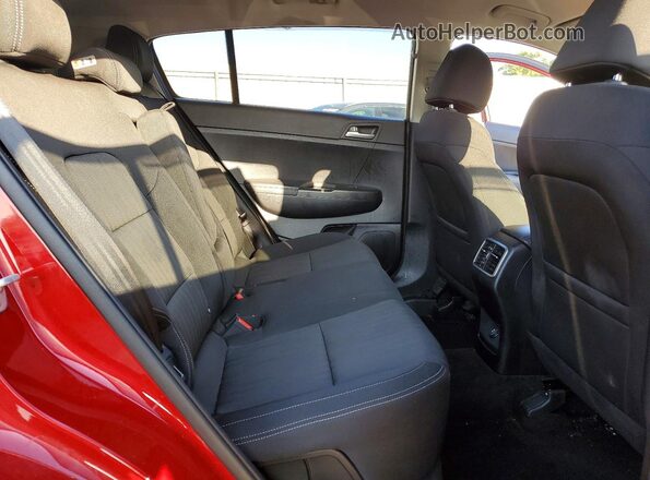 KNDPM3AC0K7598663 2019 KIA SPORTAGE Red Rear interior view