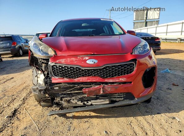 KNDPM3AC0K7598663 2019 KIA SPORTAGE Red Front view