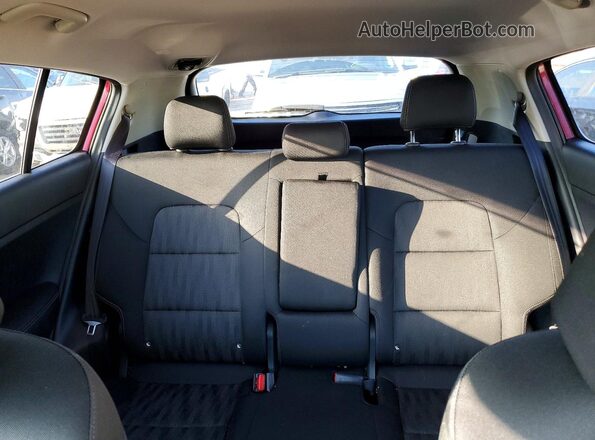 KNDPM3AC0K7598663 2019 KIA SPORTAGE Red Rear seats view