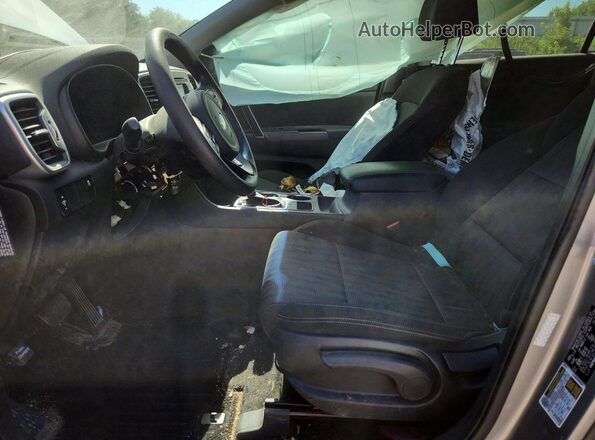 KNDPM3AC0K7599151 2019 KIA SPORTAGE Серый Вид салона спереди