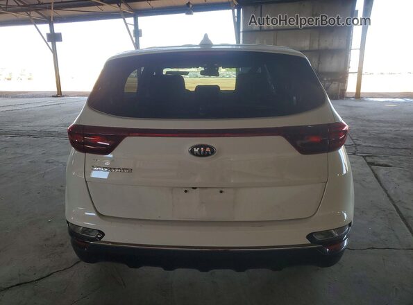 KNDPM3AC0L7761538 2020 KIA SPORTAGE White Հետևի տեսք