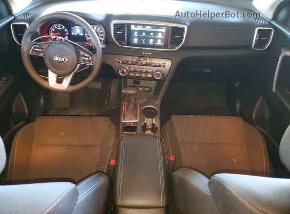 KNDPM3AC0L7761538 2020 KIA SPORTAGE White Առջևի վահանակի տեսք