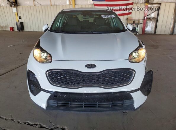 KNDPM3AC0L7761538 2020 KIA SPORTAGE White Դիմացի տեսք