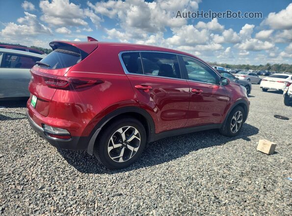 KNDPM3AC0L7763323 2020 KIA SPORTAGE Red უკანა მარჯვენა