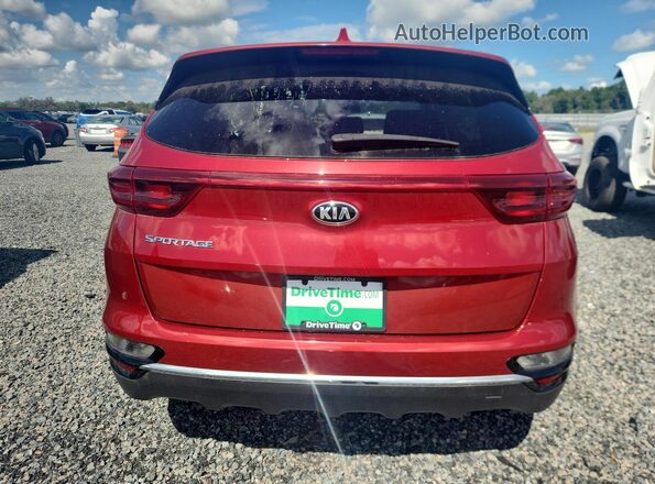 KNDPM3AC0L7763323 2020 KIA SPORTAGE Red უკანა ხედი