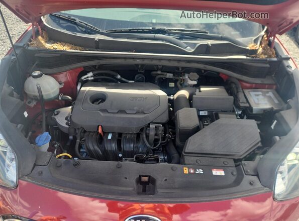 KNDPM3AC0L7763323 2020 KIA SPORTAGE Red ძრავის განყოფილების ხედი