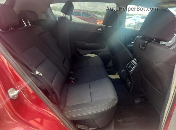 KNDPM3AC0L7763323 2020 KIA SPORTAGE Red უკანა სალონის ხედი