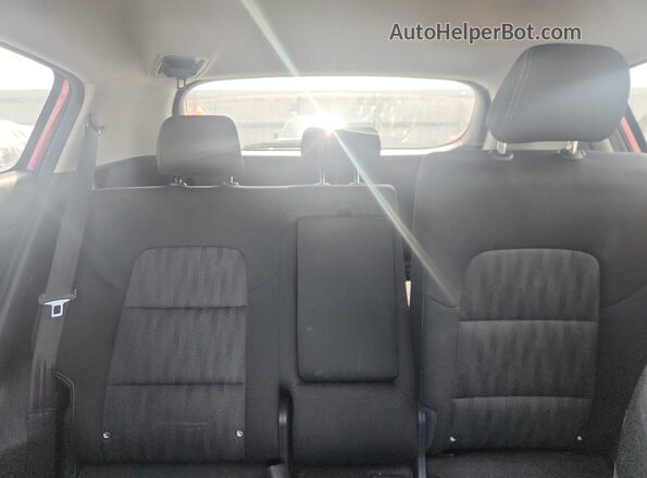 KNDPM3AC0L7763323 2020 KIA SPORTAGE Red უკანა სავარძლების ხედი