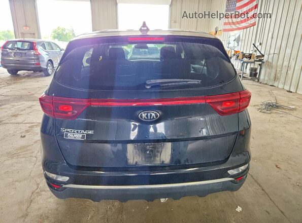 KNDPM3AC0L7785466 2020 KIA SPORTAGE Black უკანა ხედი