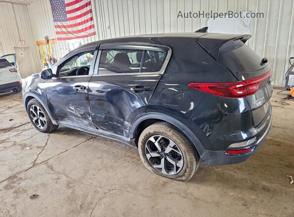 KNDPM3AC0L7785466 2020 KIA SPORTAGE Black უკანა მარცხენა