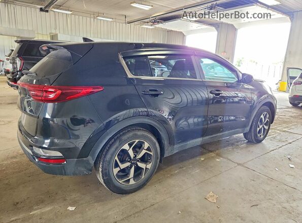 KNDPM3AC0L7785466 2020 KIA SPORTAGE Black უკანა მარჯვენა