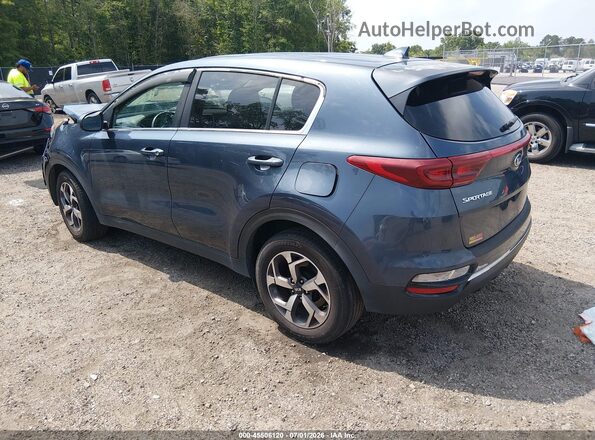KNDPM3AC0L7789520 2020 KIA SPORTAGE Blue Trasero izquierdo