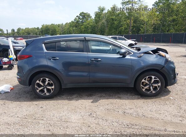 KNDPM3AC0L7789520 2020 KIA SPORTAGE Blue Vista interior trasera