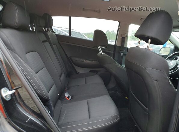KNDPM3AC0L7797133 2020 KIA SPORTAGE Black Widok wnętrza z tyłu