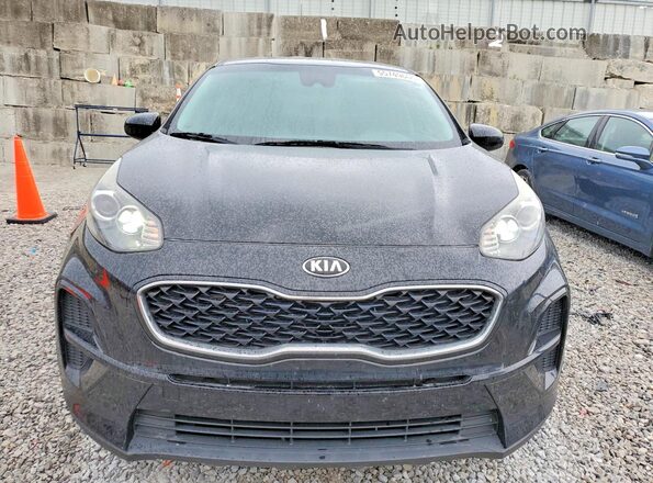 KNDPM3AC0L7797133 2020 KIA SPORTAGE Black Widok z przodu