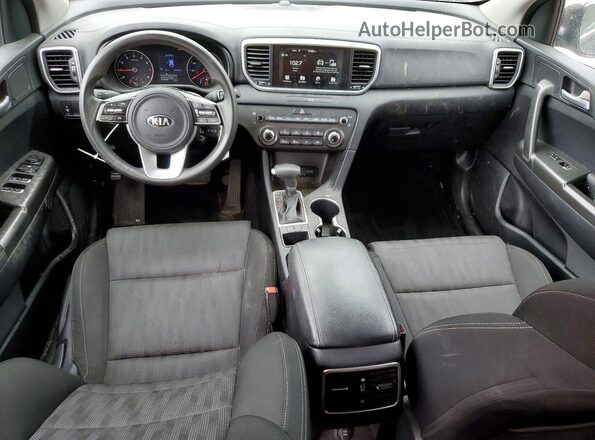 KNDPM3AC0L7797133 2020 KIA SPORTAGE Black Widok deski rozdzielczej
