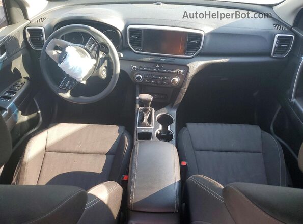 KNDPM3AC0L7808924 2020 KIA SPORTAGE Blue Առջևի վահանակի տեսք