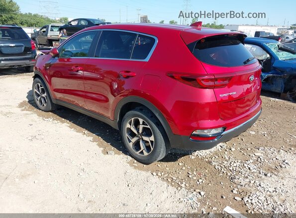 KNDPM3AC0M7853881 2021 KIA SPORTAGE Red უკანა მარცხენა
