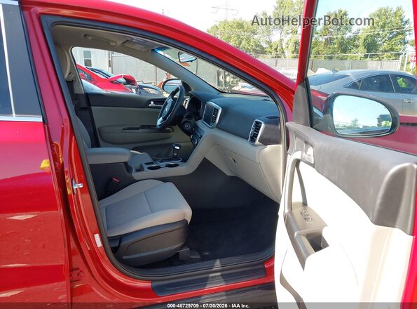 KNDPM3AC0M7853881 2021 KIA SPORTAGE Red წინა სალონის ხედი