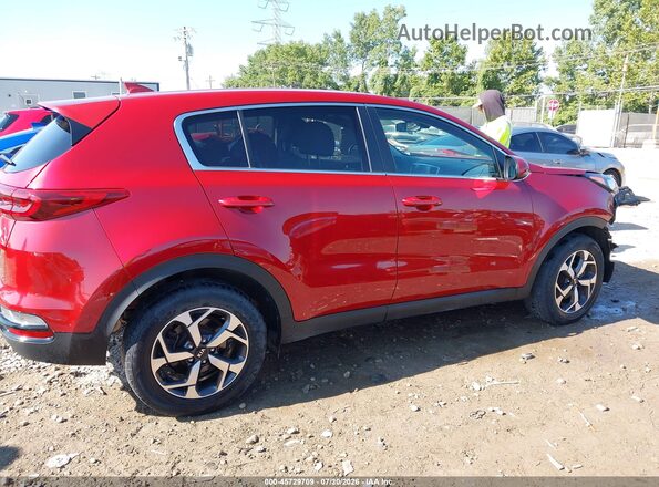 KNDPM3AC0M7853881 2021 KIA SPORTAGE Red სალონის 360-გრადუსიანი ხედი