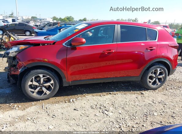 KNDPM3AC0M7853881 2021 KIA SPORTAGE Red 