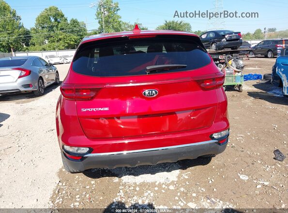 KNDPM3AC0M7853881 2021 KIA SPORTAGE Red 
