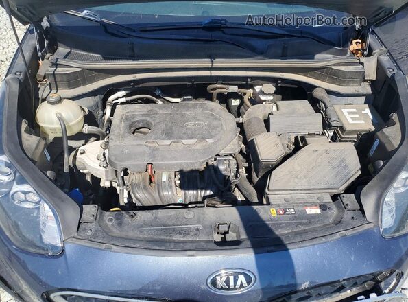 KNDPM3AC0M7855985 2021 KIA SPORTAGE Blue Շարժիչի բաժամունքի տեսք