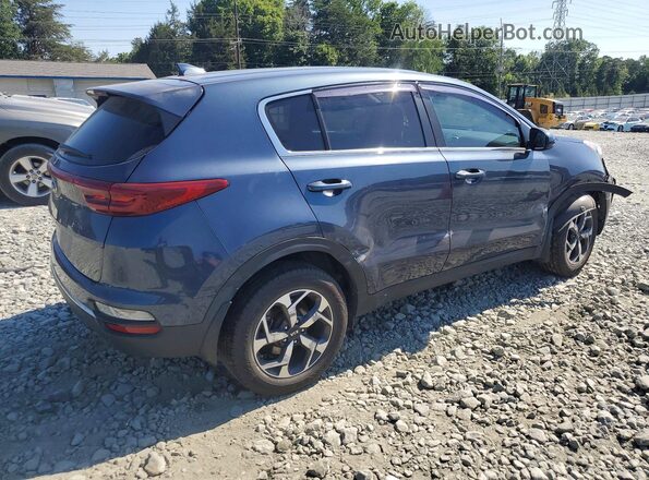 KNDPM3AC0M7855985 2021 KIA SPORTAGE Blue Հետևի աջ