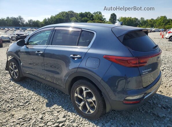 KNDPM3AC0M7855985 2021 KIA SPORTAGE Blue Հետևի ձախ