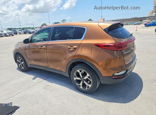 KNDPM3AC0M7922486 2021 KIA SPORTAGE Коричневый Задняя левая четверть