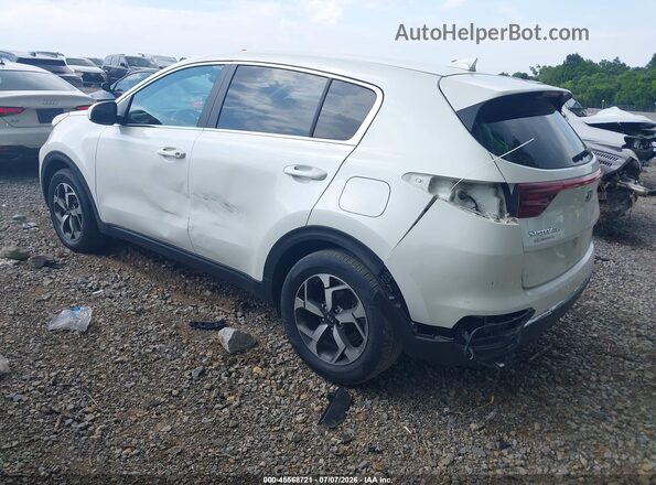 KNDPM3AC0N7025864 2022 KIA SPORTAGE White Trasero izquierdo