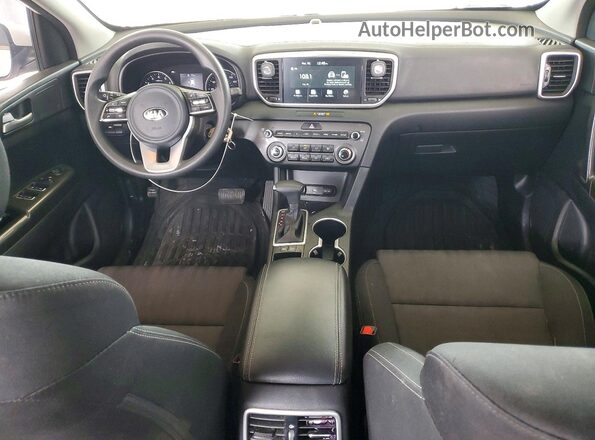 KNDPM3AC0N7983189 2022 KIA SPORTAGE White Widok deski rozdzielczej